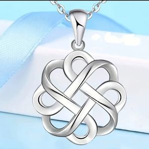 Lucky Celtic Knot Cross Pendant Necklace Special Gift For Family Friends